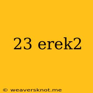 23 Erek2