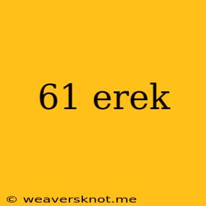 61 Erek